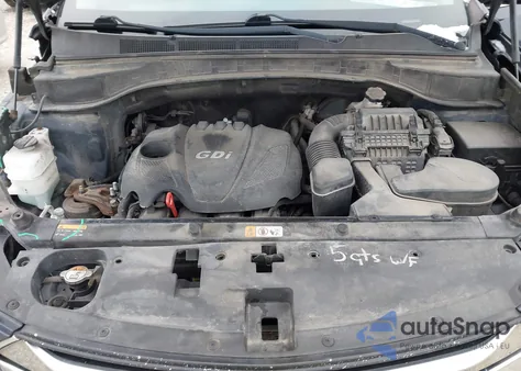 2015 Hyundai Santa Fe Sport 2.4L from USA, damaged, VIN 5XYZT3LB7FG282525